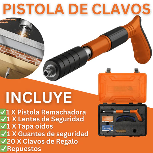 Pistola Remachadora de Clavos®